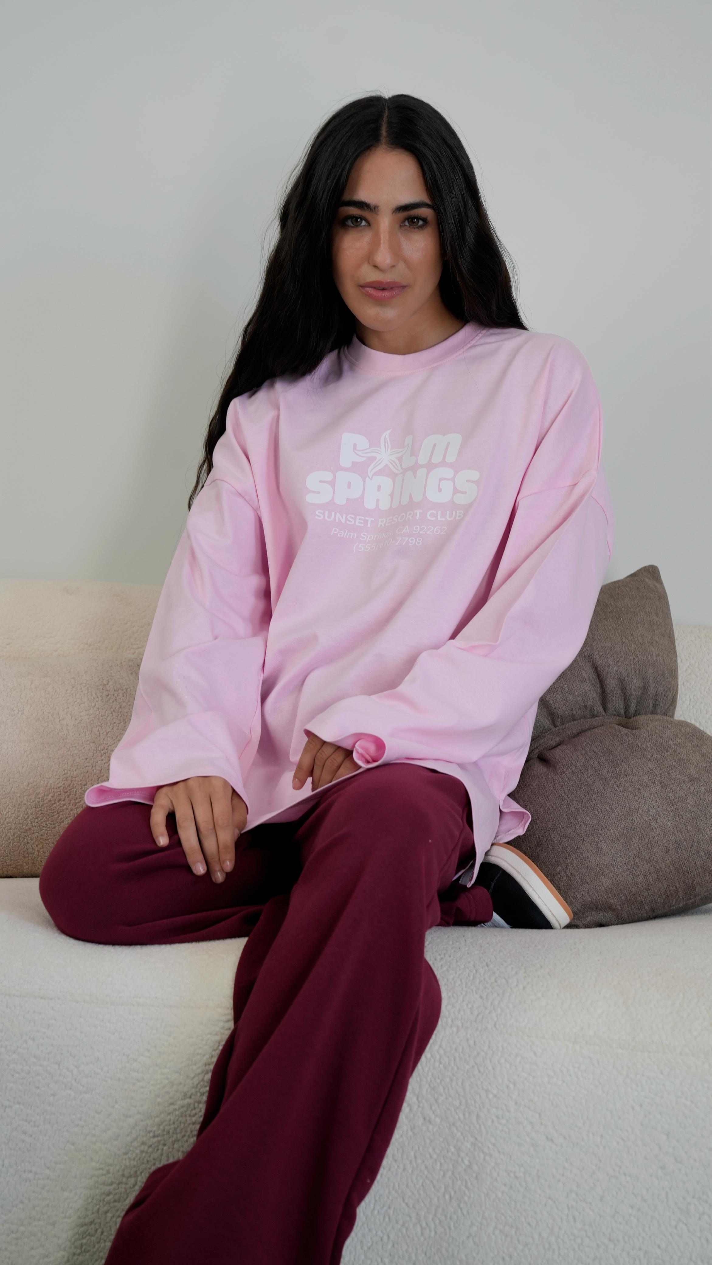 Palm Springs widesleeves t-shirt