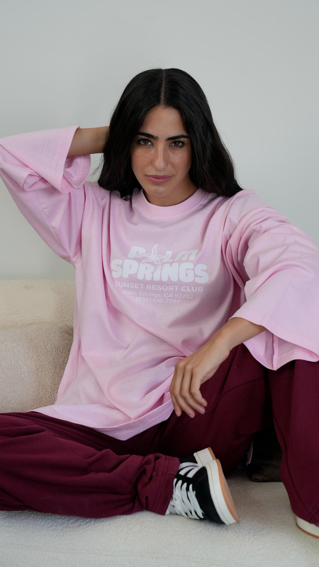 Palm Springs widesleeves t-shirt