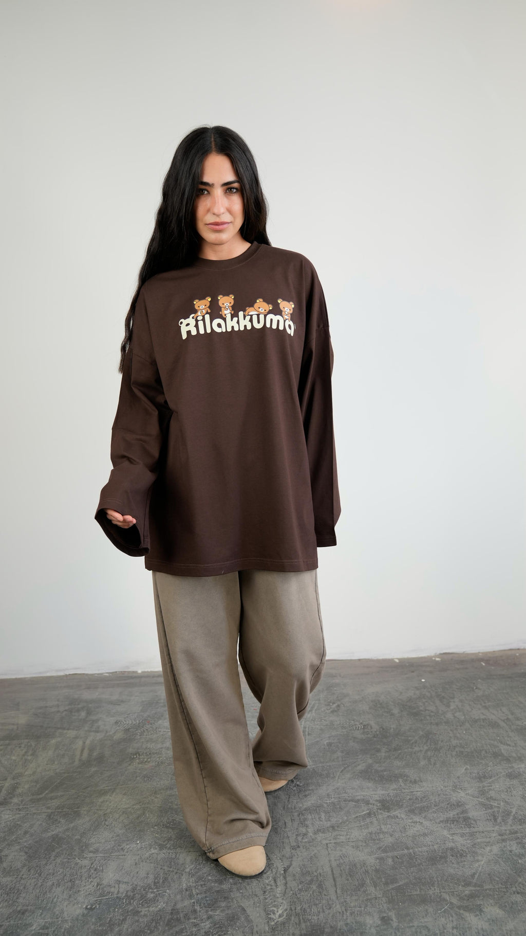 Rilakkuma widesleeves t-shirt