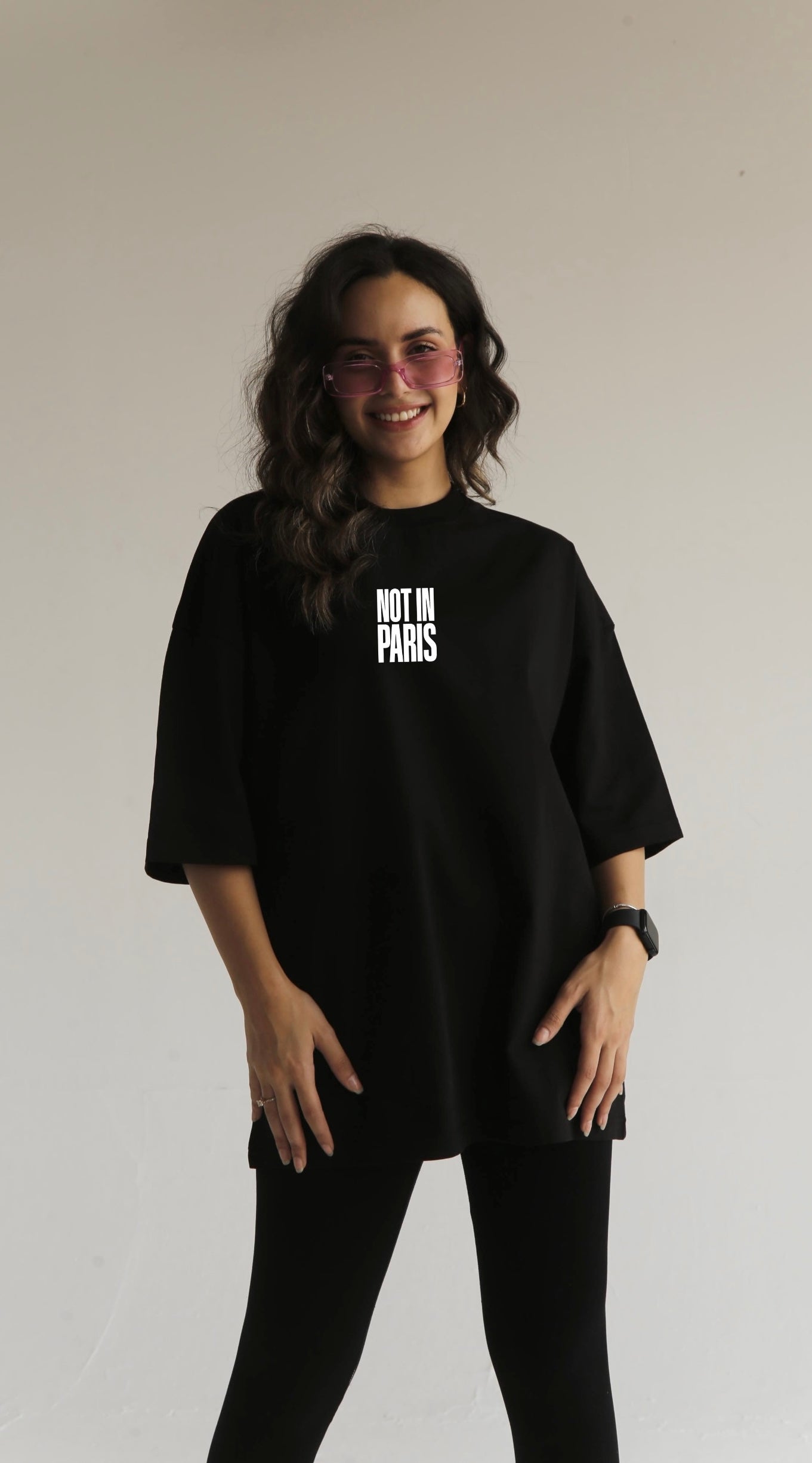 Not in Paris short-sleeve t-shirt