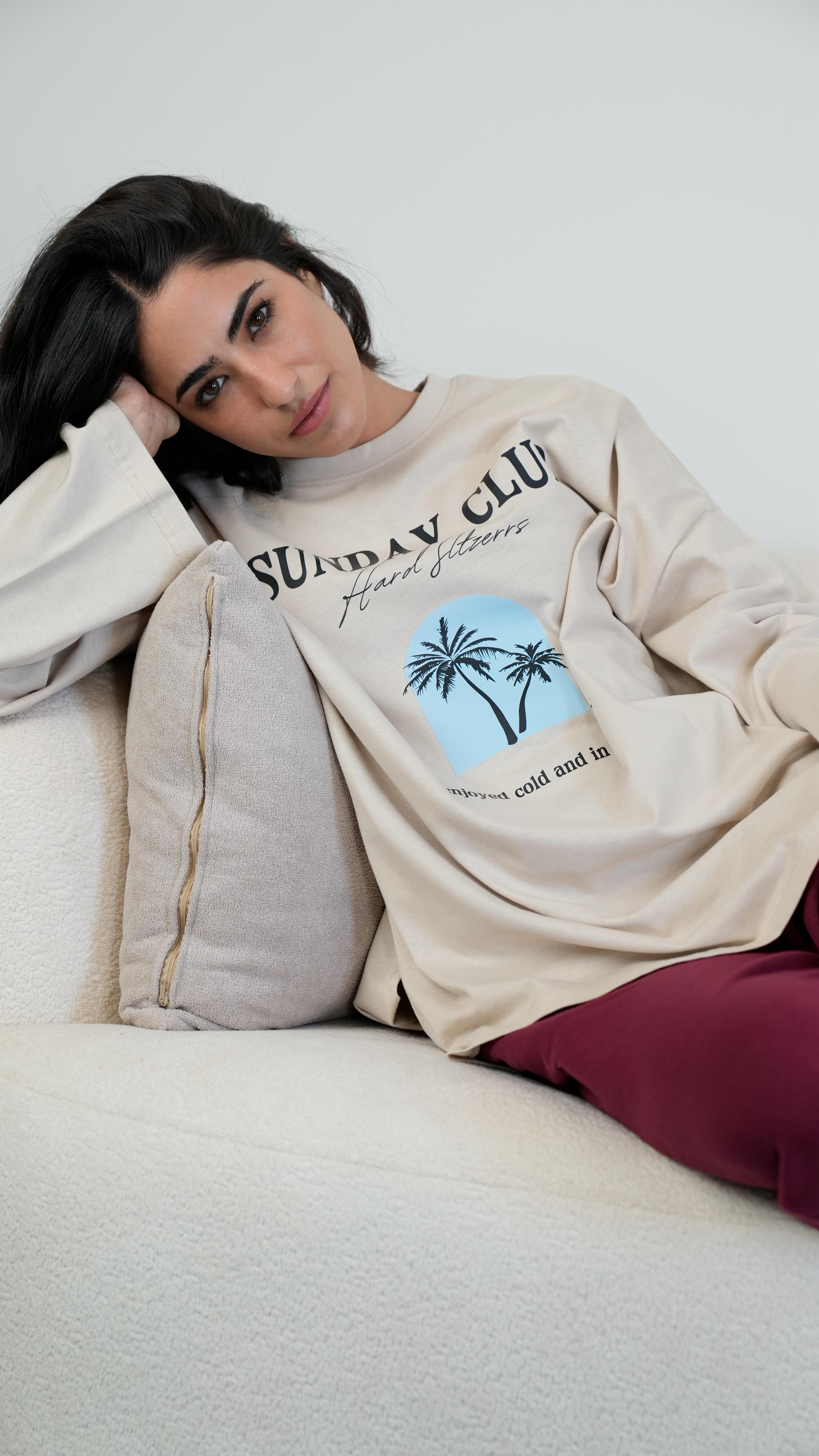 Sunday Club widesleeves t-shirt