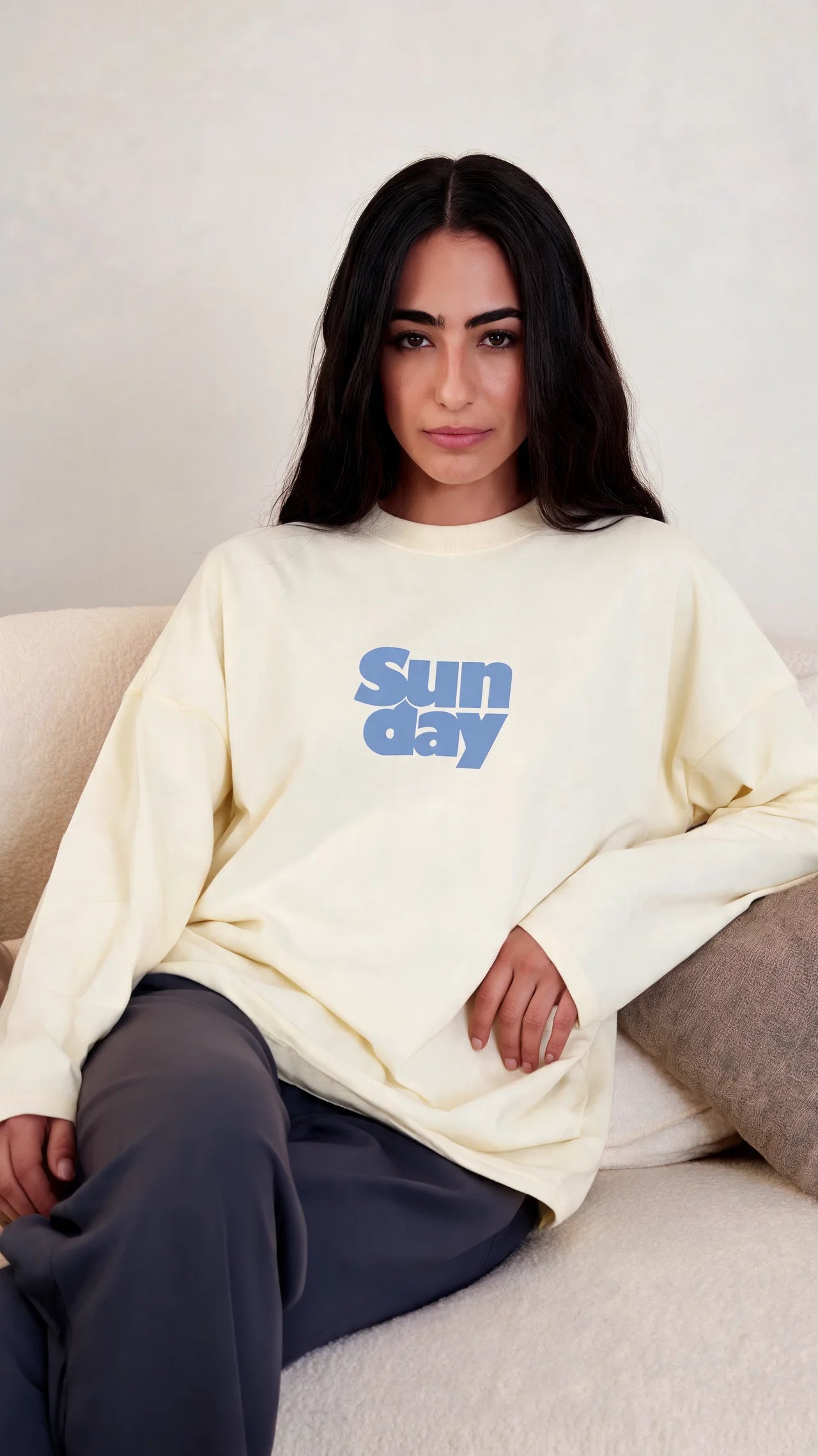 Sunday long-sleeve t-shirt