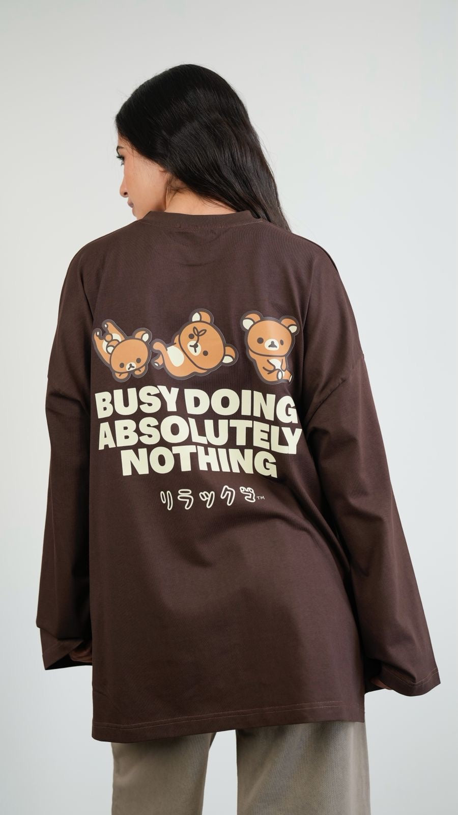 Rilakkuma widesleeves t-shirt