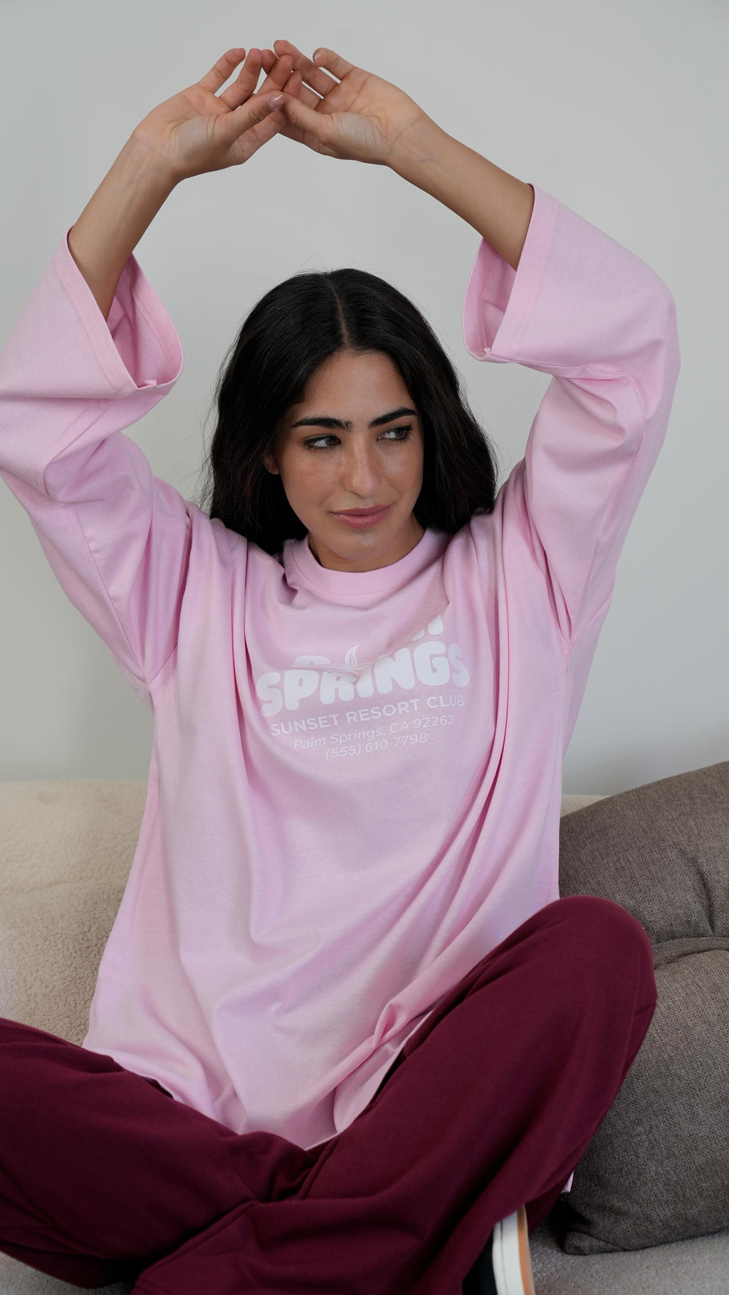 Palm Springs widesleeves t-shirt