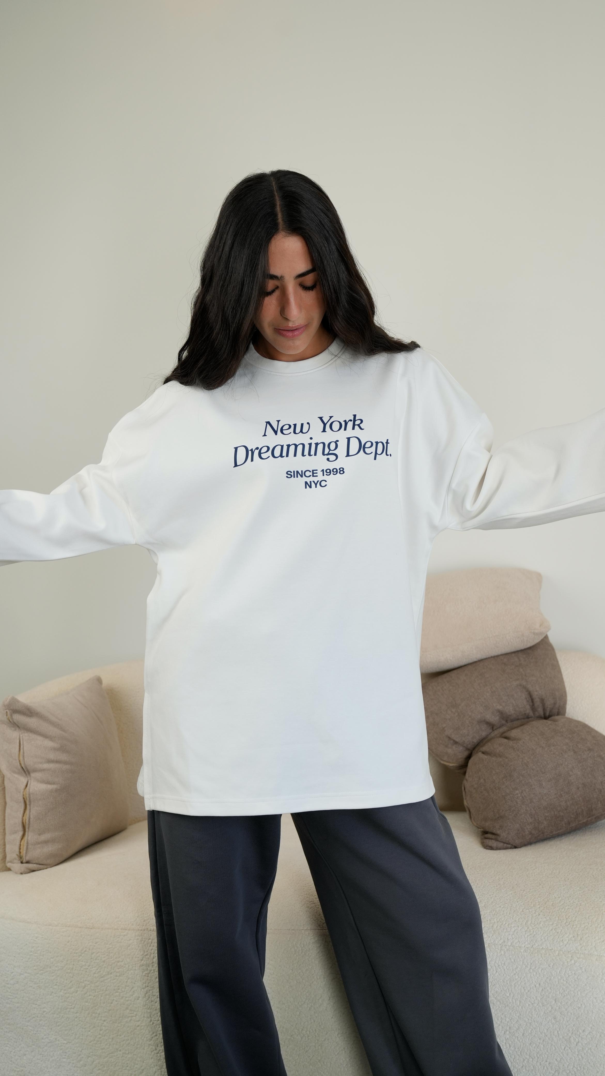 New York widesleeves t-shirt