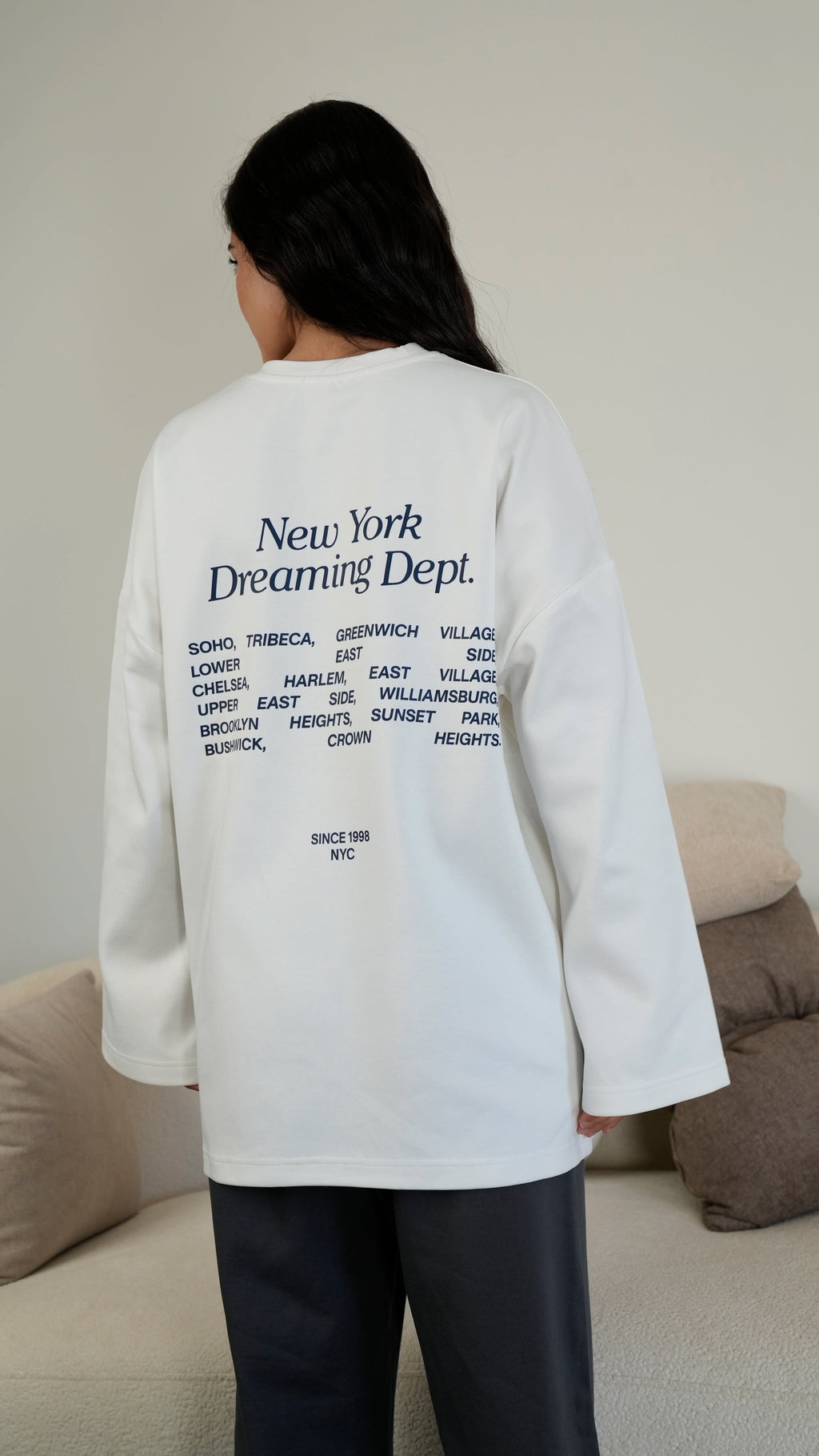 New York widesleeves t-shirt