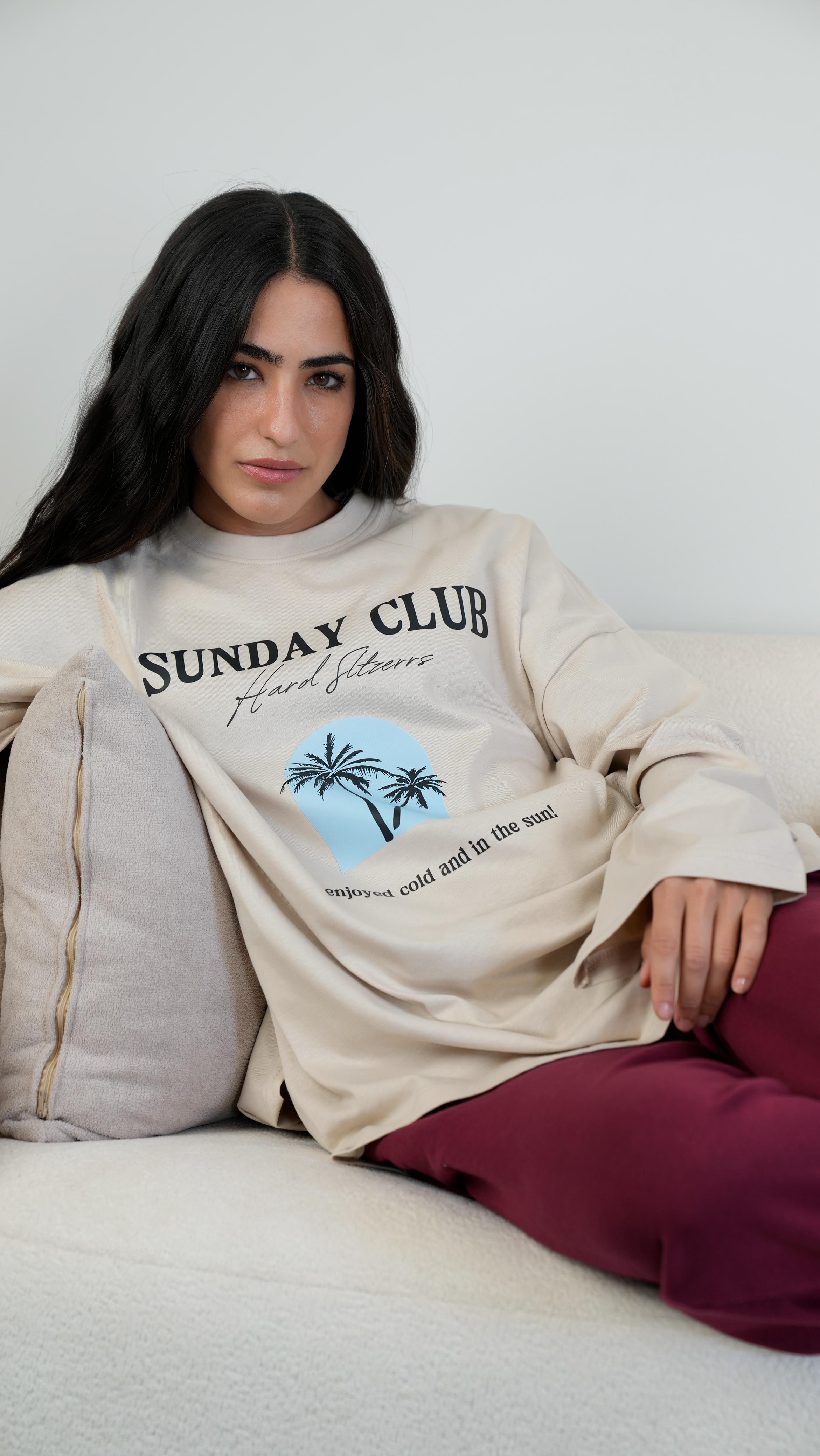 Sunday Club widesleeves t-shirt