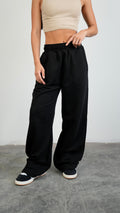 Black Wide-leg Pants