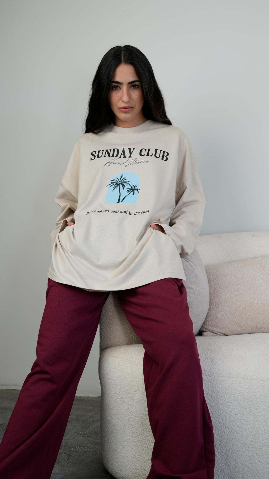 Sunday Club widesleeves t-shirt