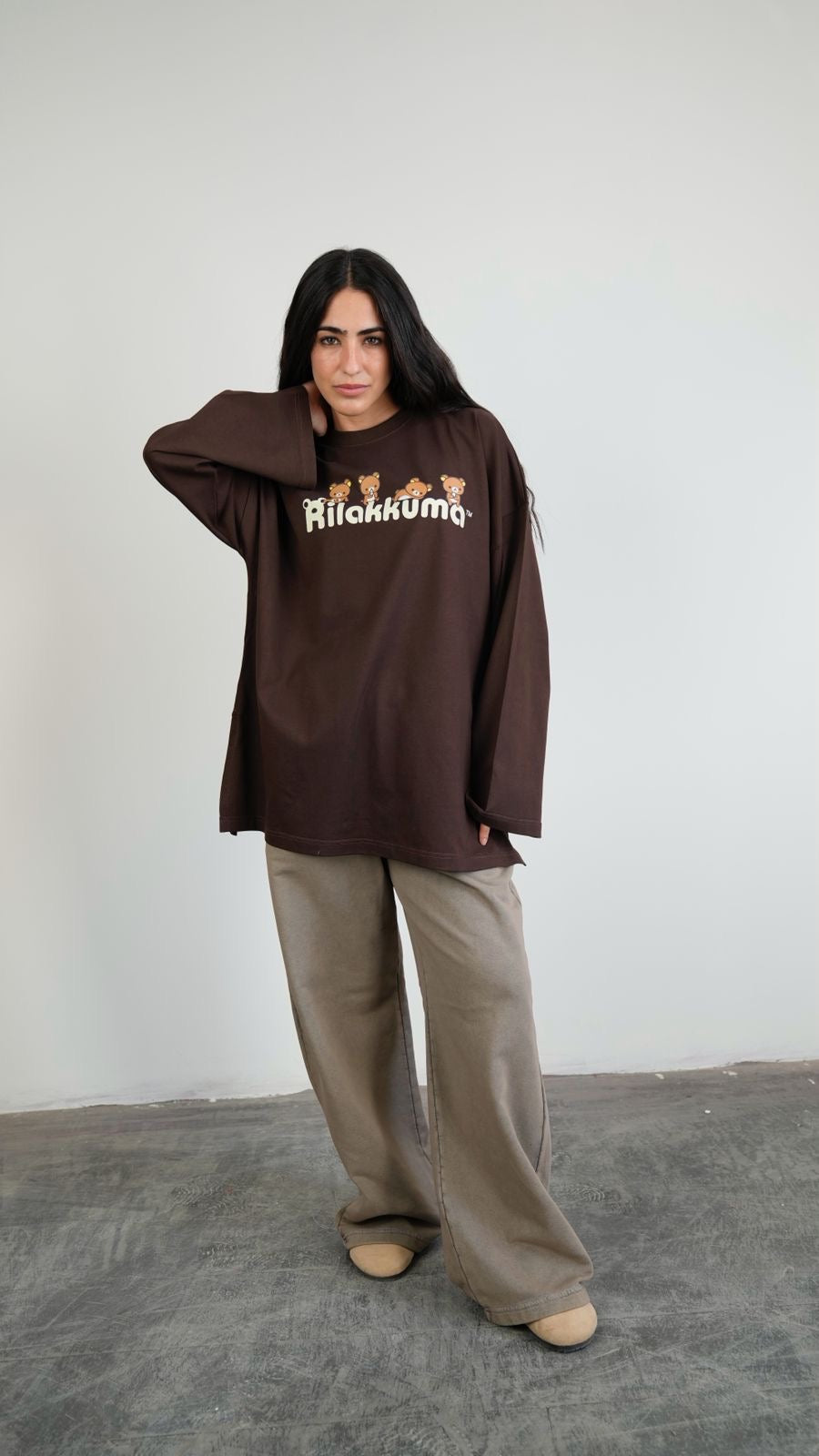 Rilakkuma widesleeves t-shirt