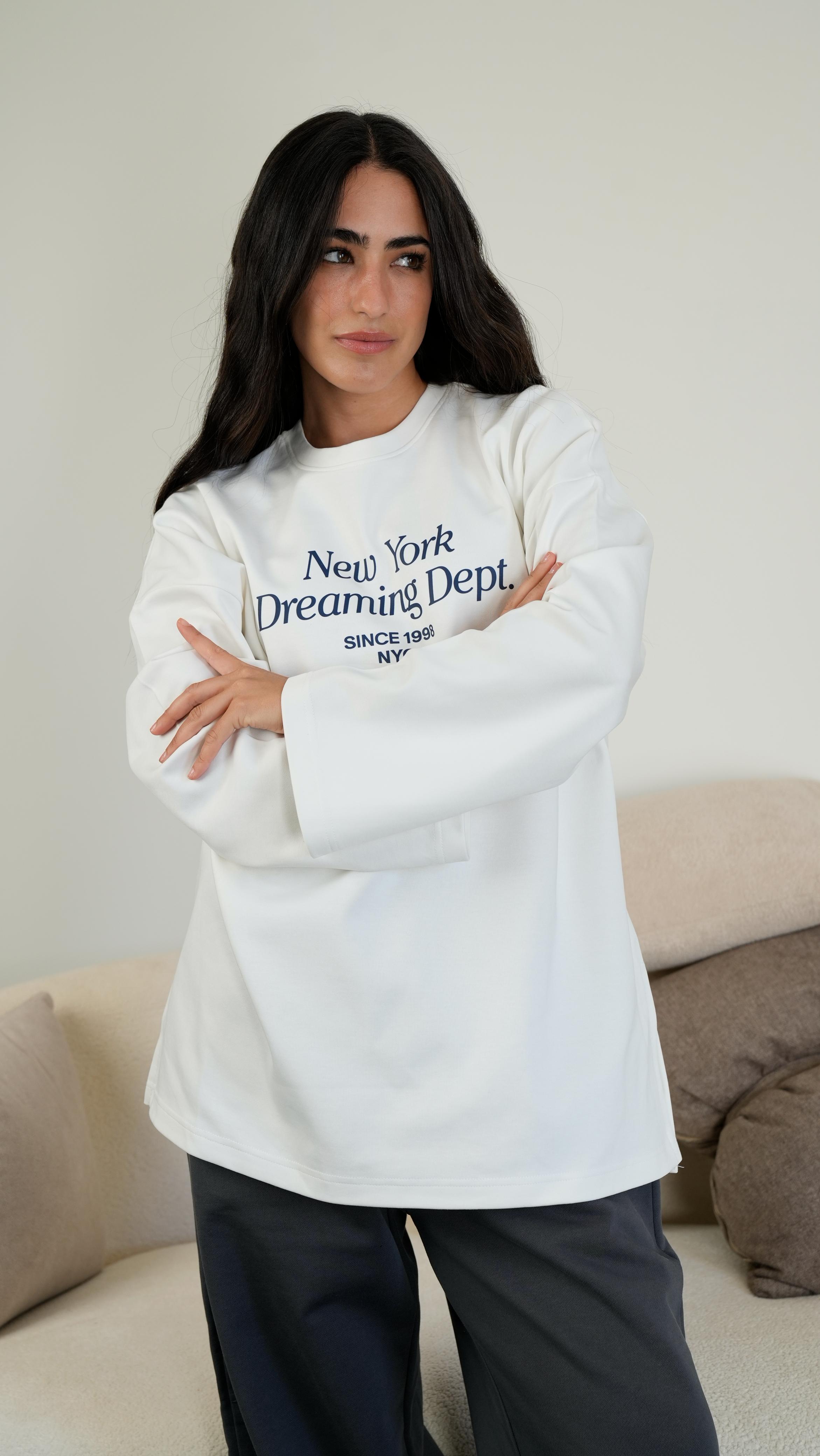 New York widesleeves t-shirt