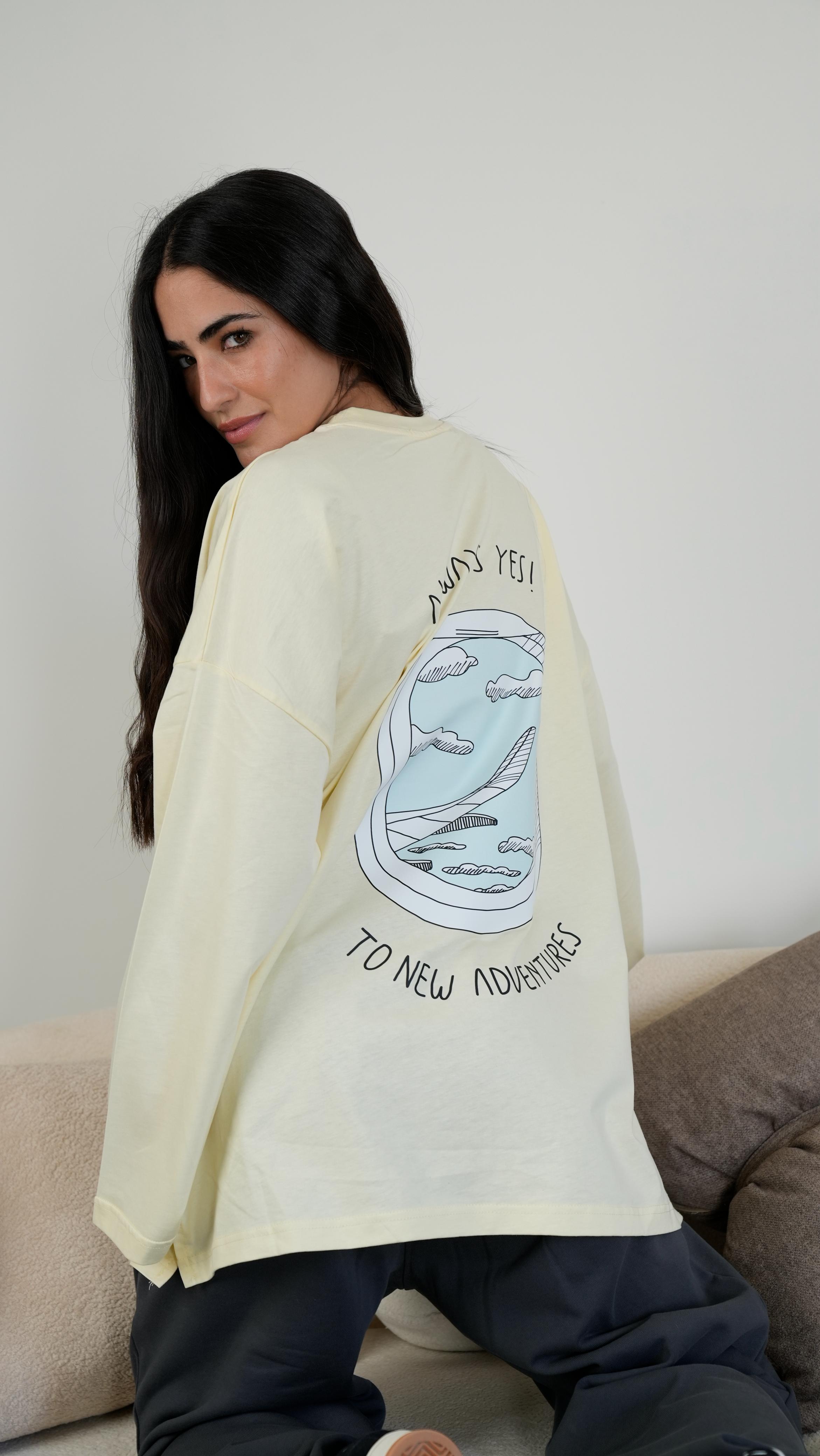 Always yes! widesleeves t-shirt