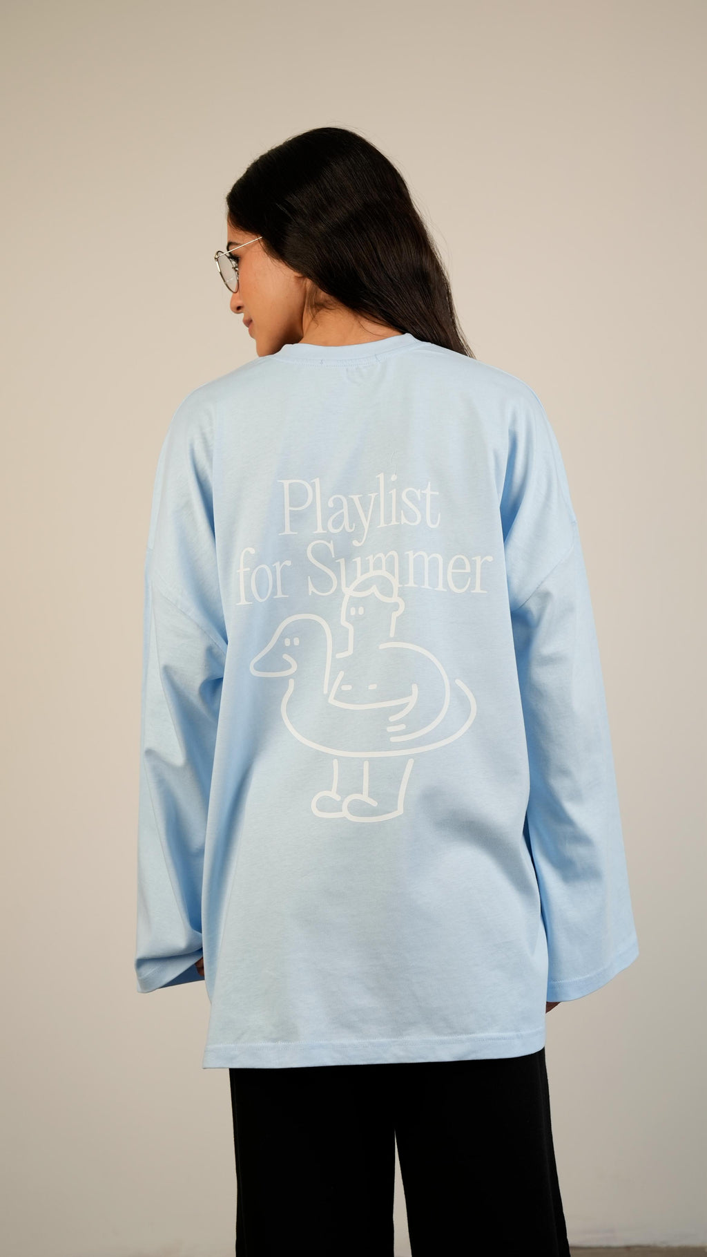 Playlist for summer widesleeves t-shirt