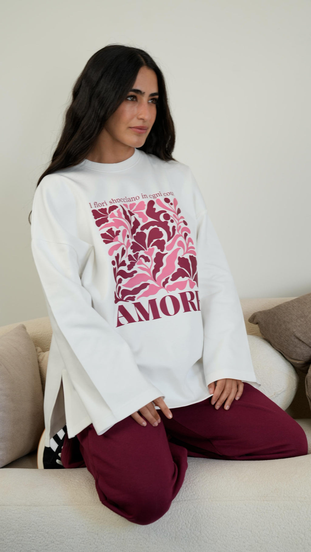 Amore widesleeves t-shirt