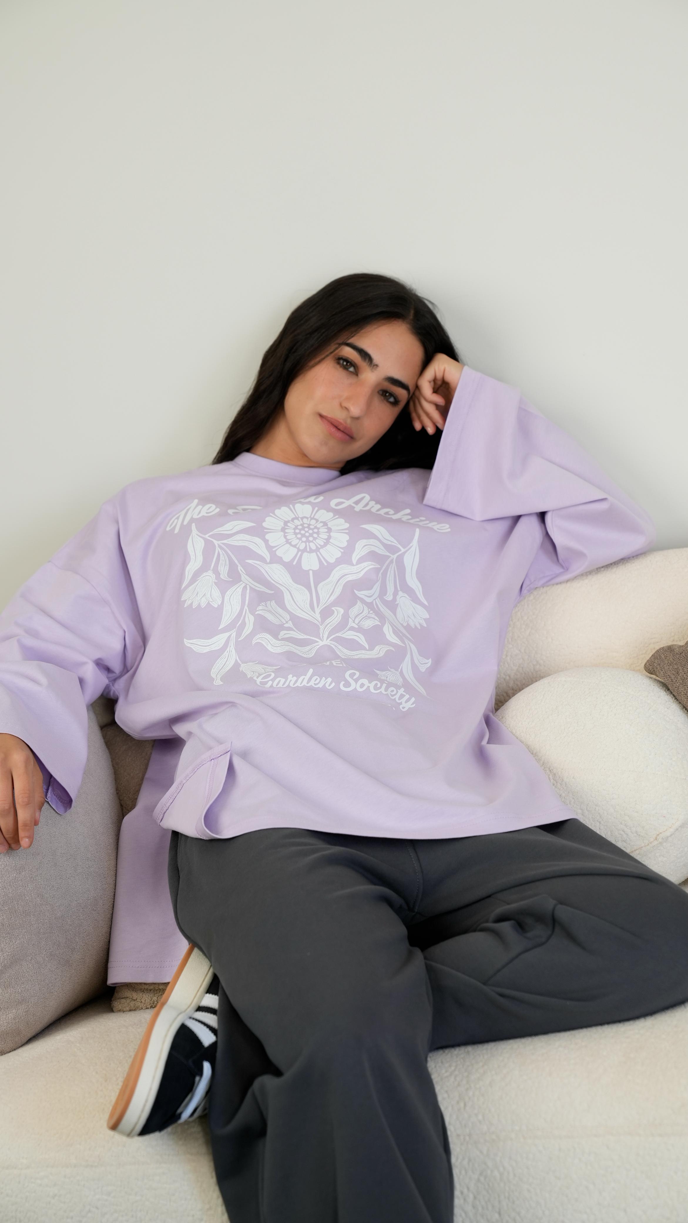 The Floral Archive widesleeves t-shirt