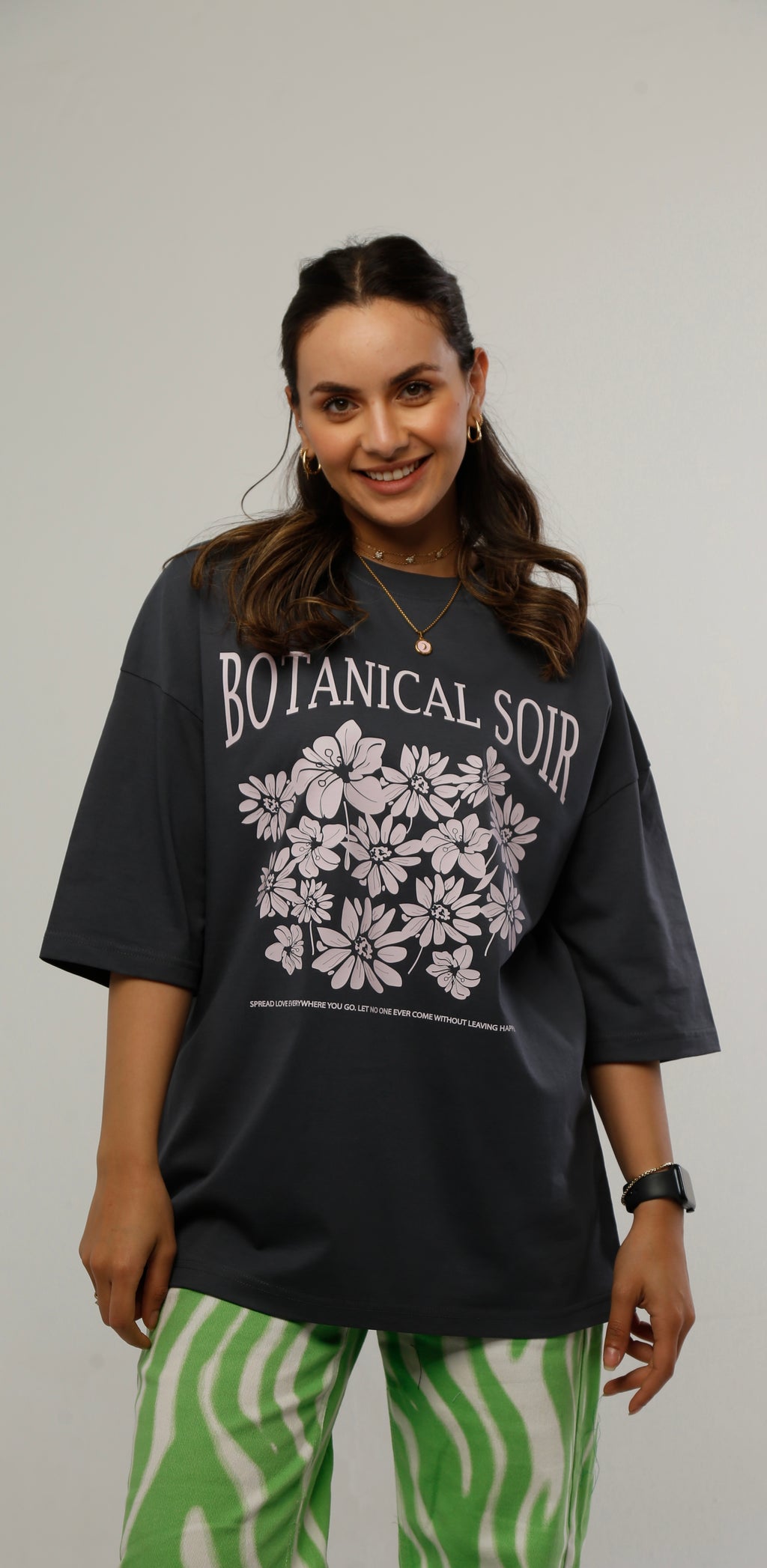 Botanical Soir short-sleeve t-shirt