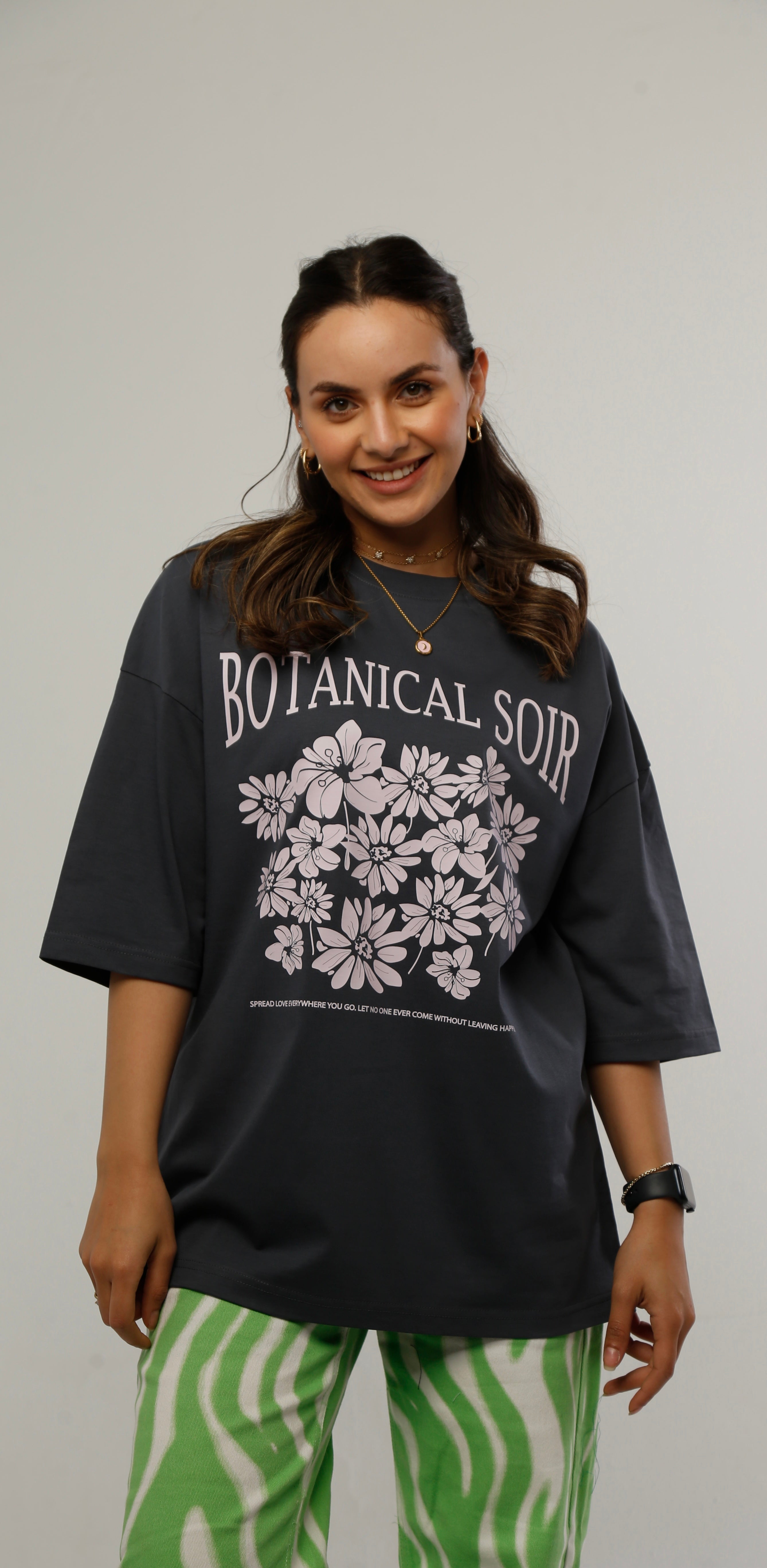 Botanical Soir short-sleeve t-shirt