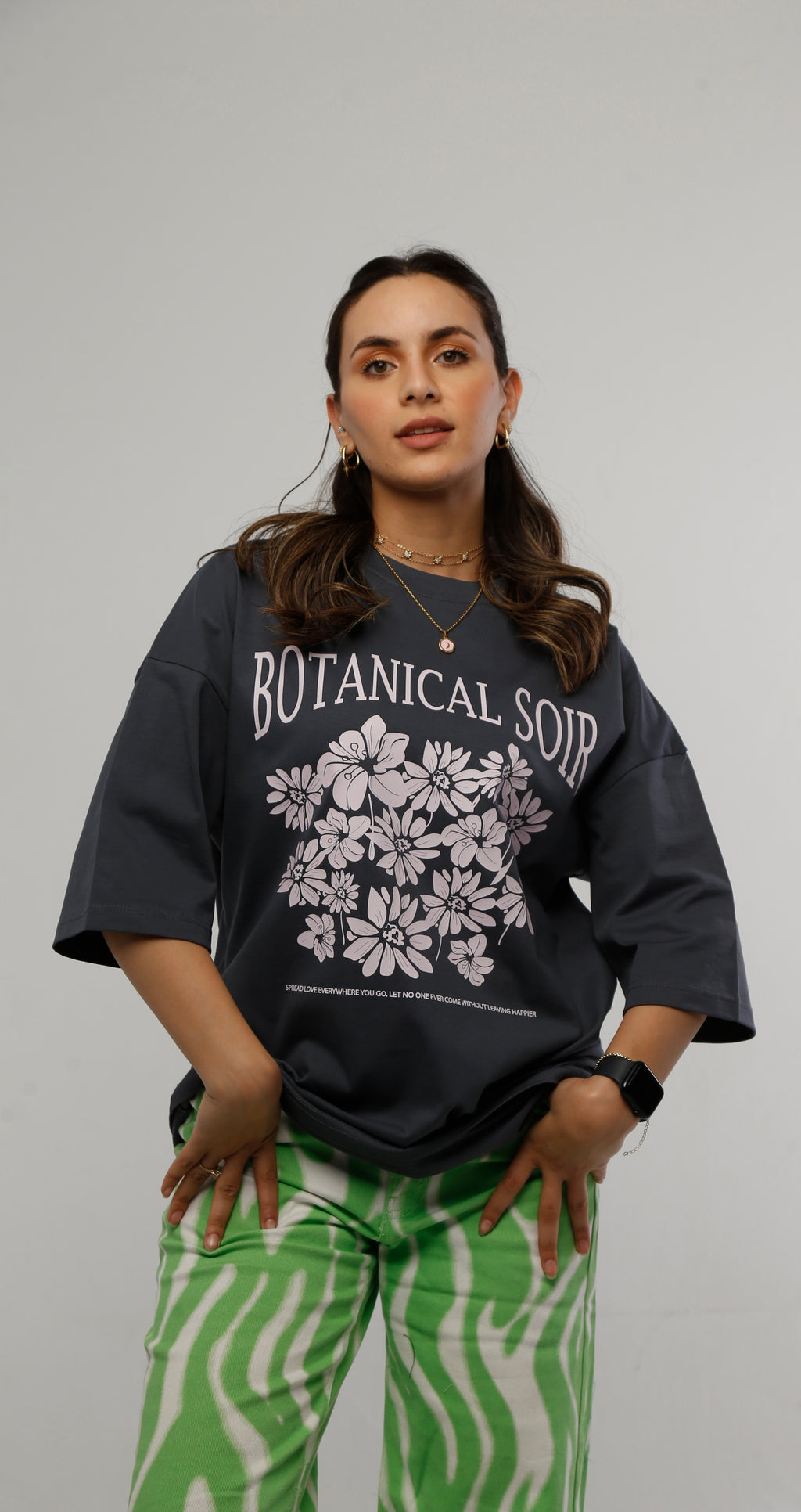 Botanical Soir short-sleeve t-shirt