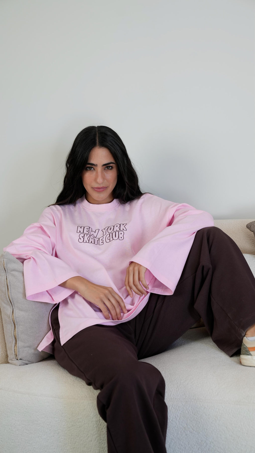 New York widesleeves t-shirt